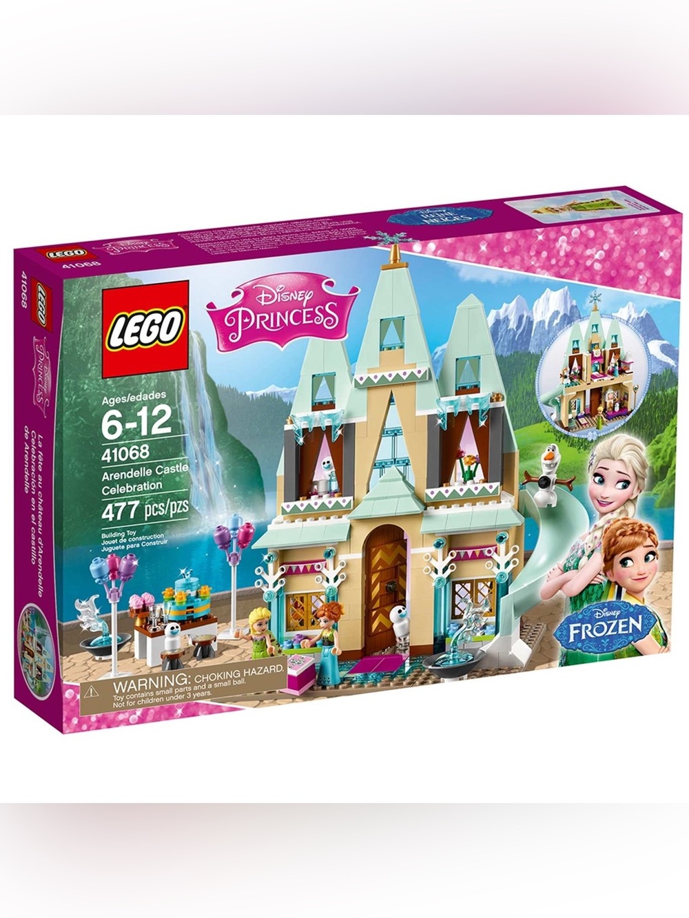 Lego Disney Princess Retired 2017 Arendelle Castle Celebration 41068